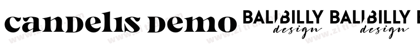 candelis demo字体转换